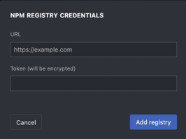 Add registry